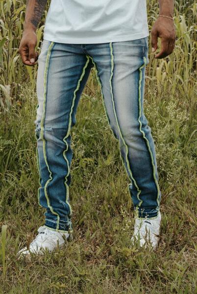 DRY ROT PIECES DENIM