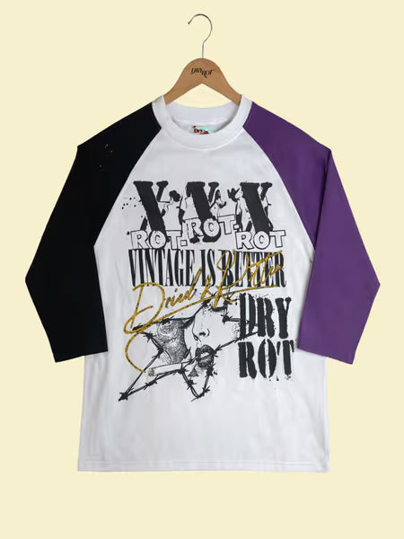 DRY ROT ROTTEN IS BETTER MID SLEEVE SHIRT