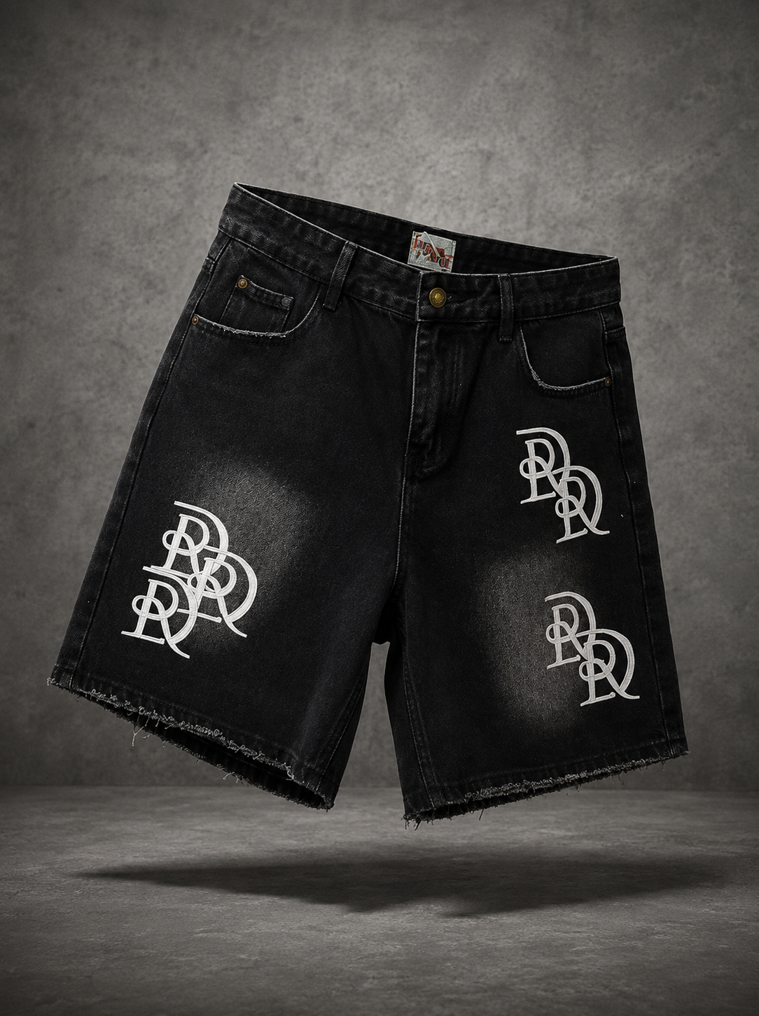 DRY ROT LEATHER PATCH SHORTS