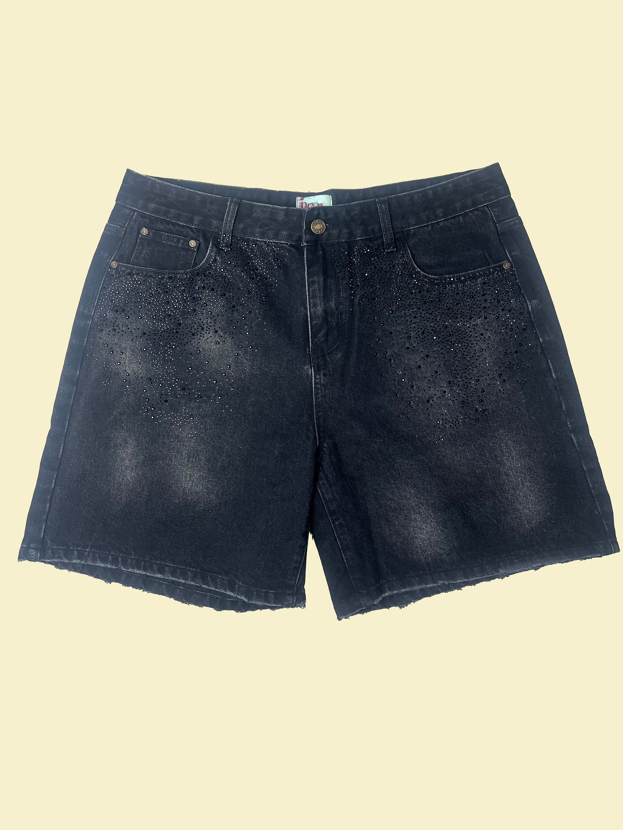 DRY ROT DARK HOLE DENIM SHORTS