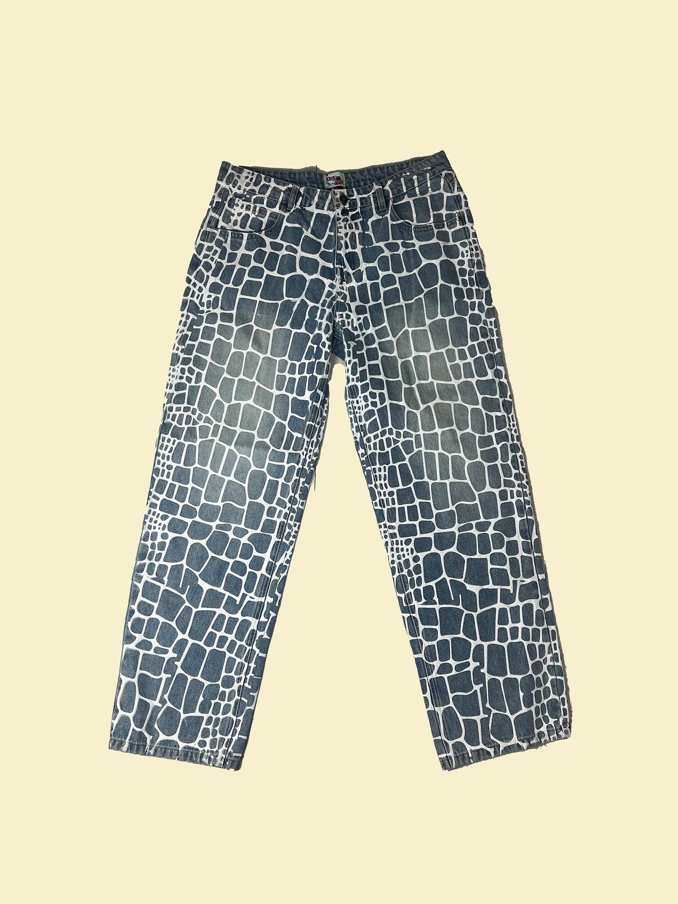 DRY ROT REPTILE BLUES JEANS