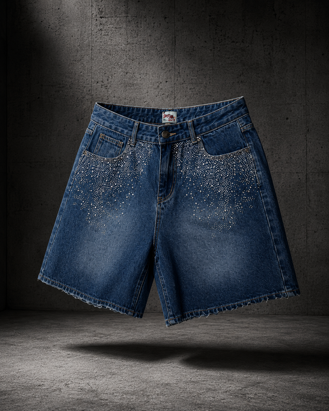 DRY ROT STARDUST DENIM SHORTS