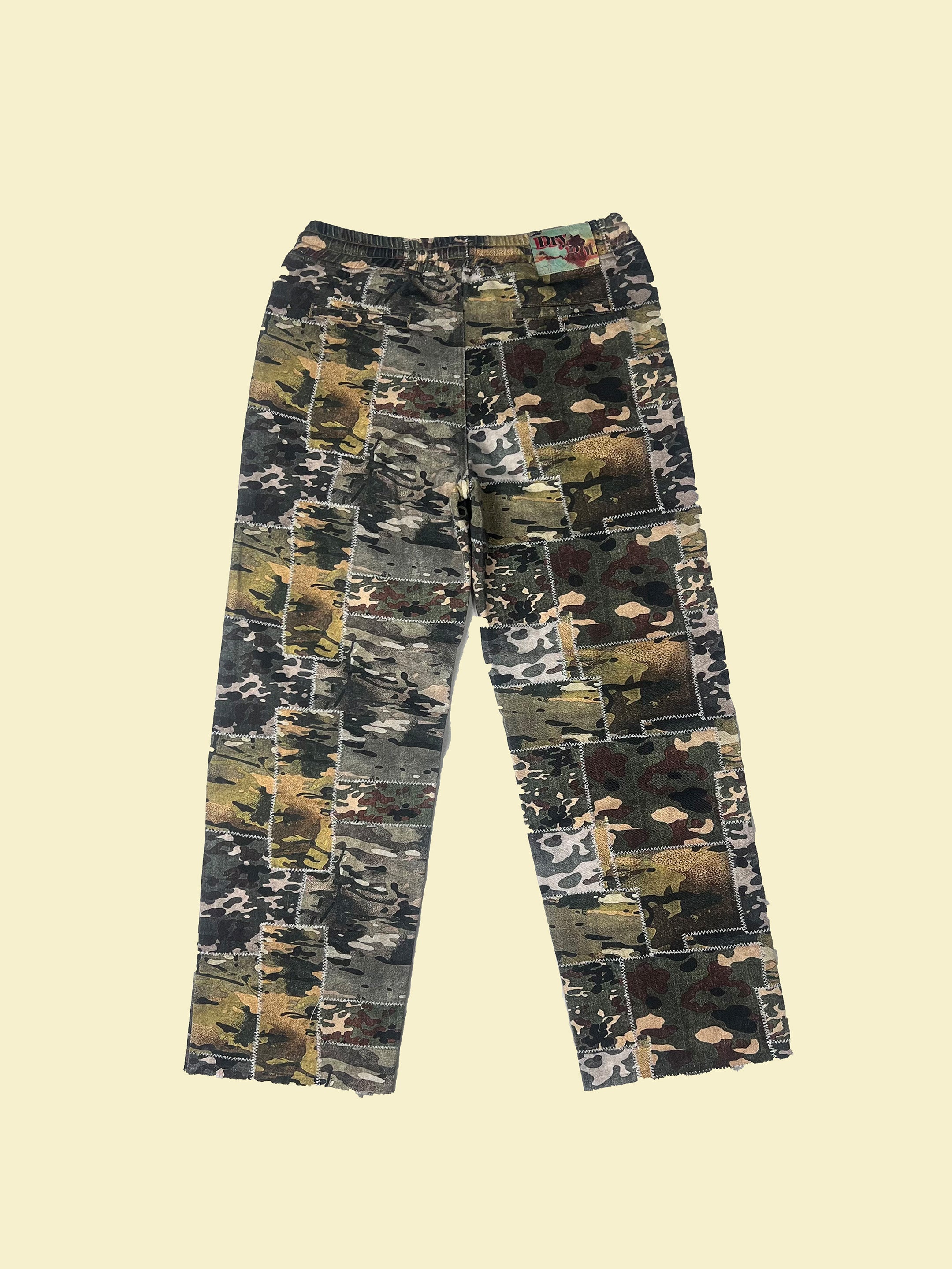DRY ROT STITCH CAMO PANTS