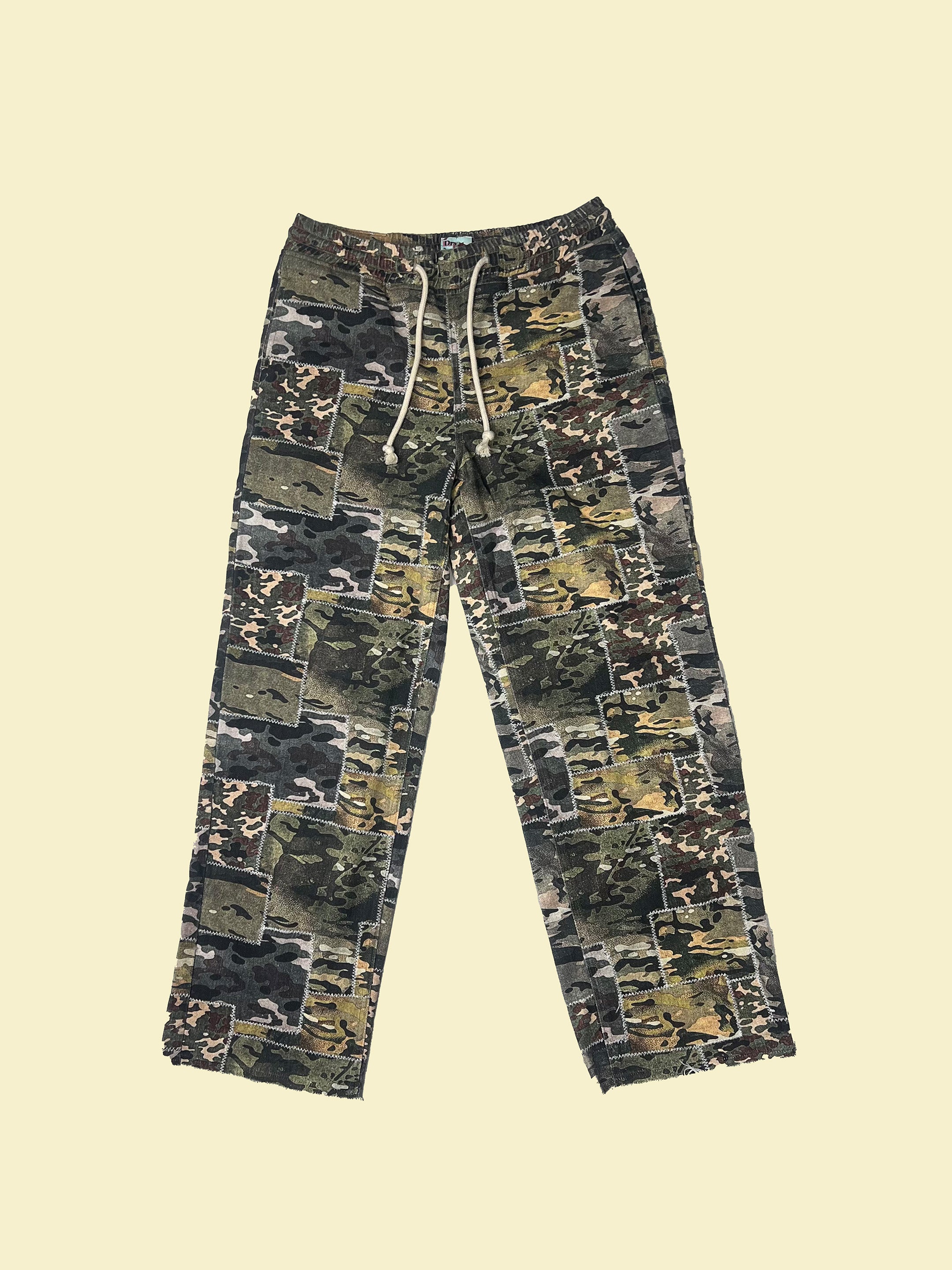 DRY ROT STITCH CAMO PANTS
