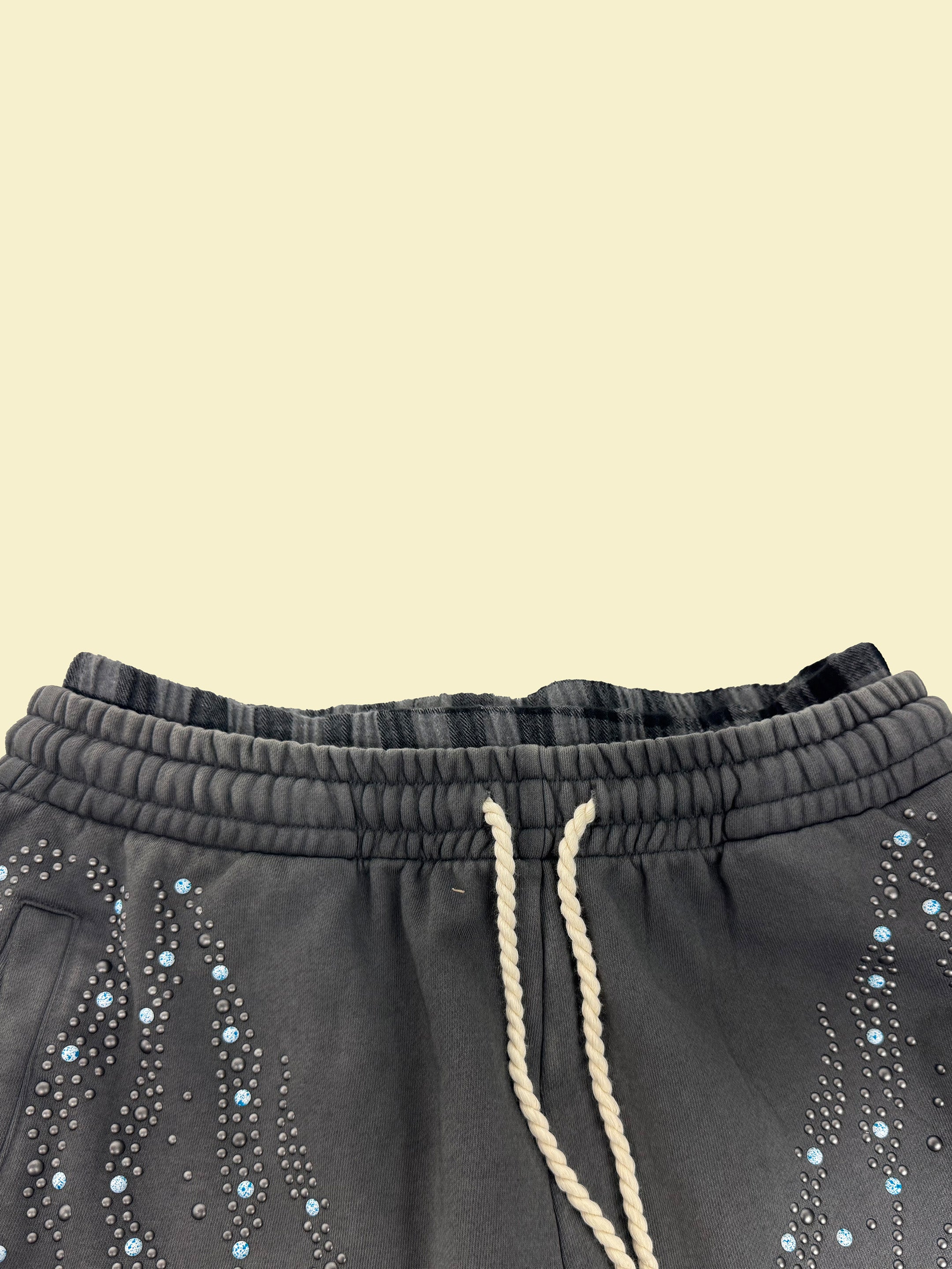 DRY ROT Midnight Fray COTTON SHORTS