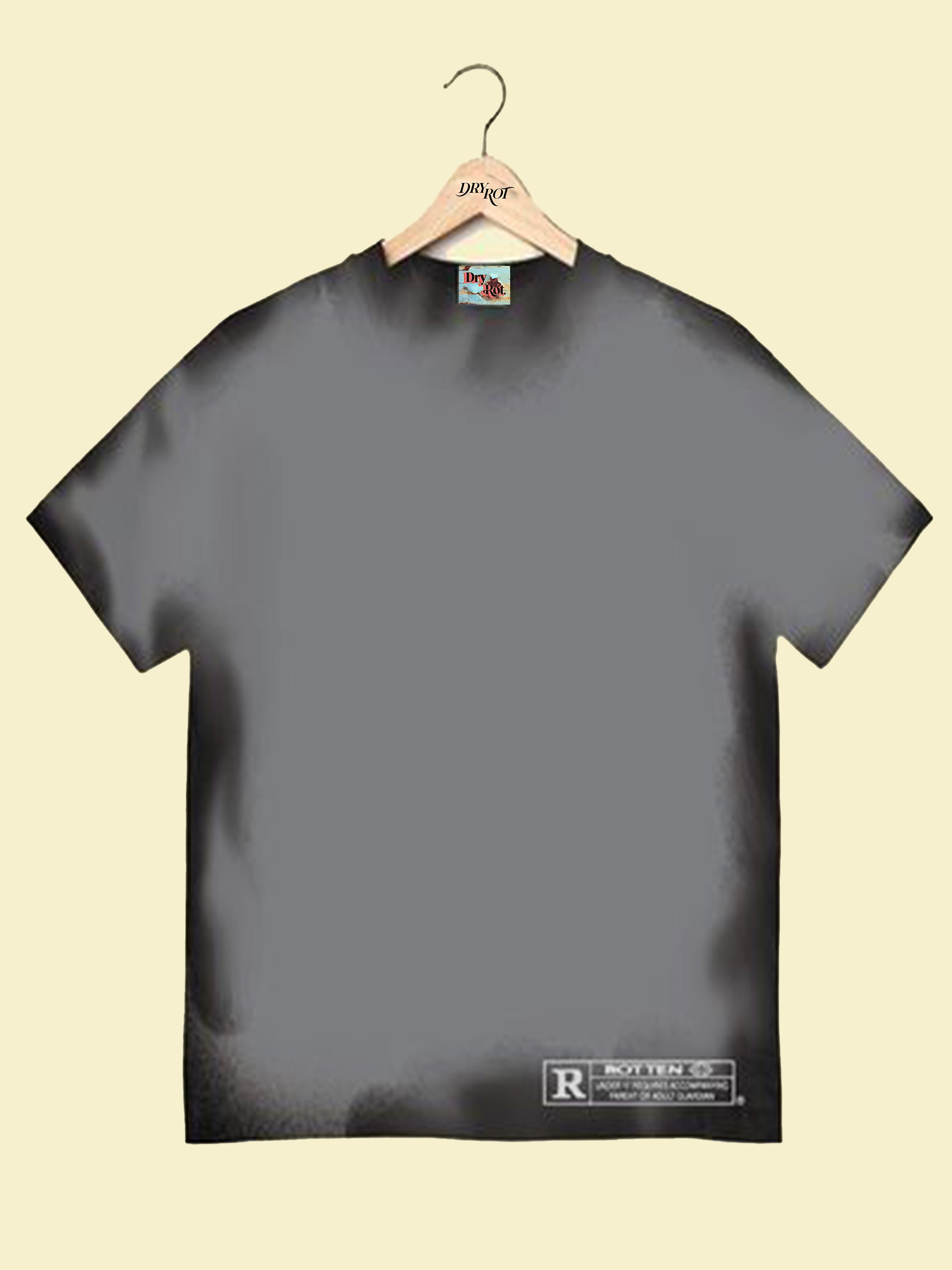 DRY ROT RATED TEE GREY
