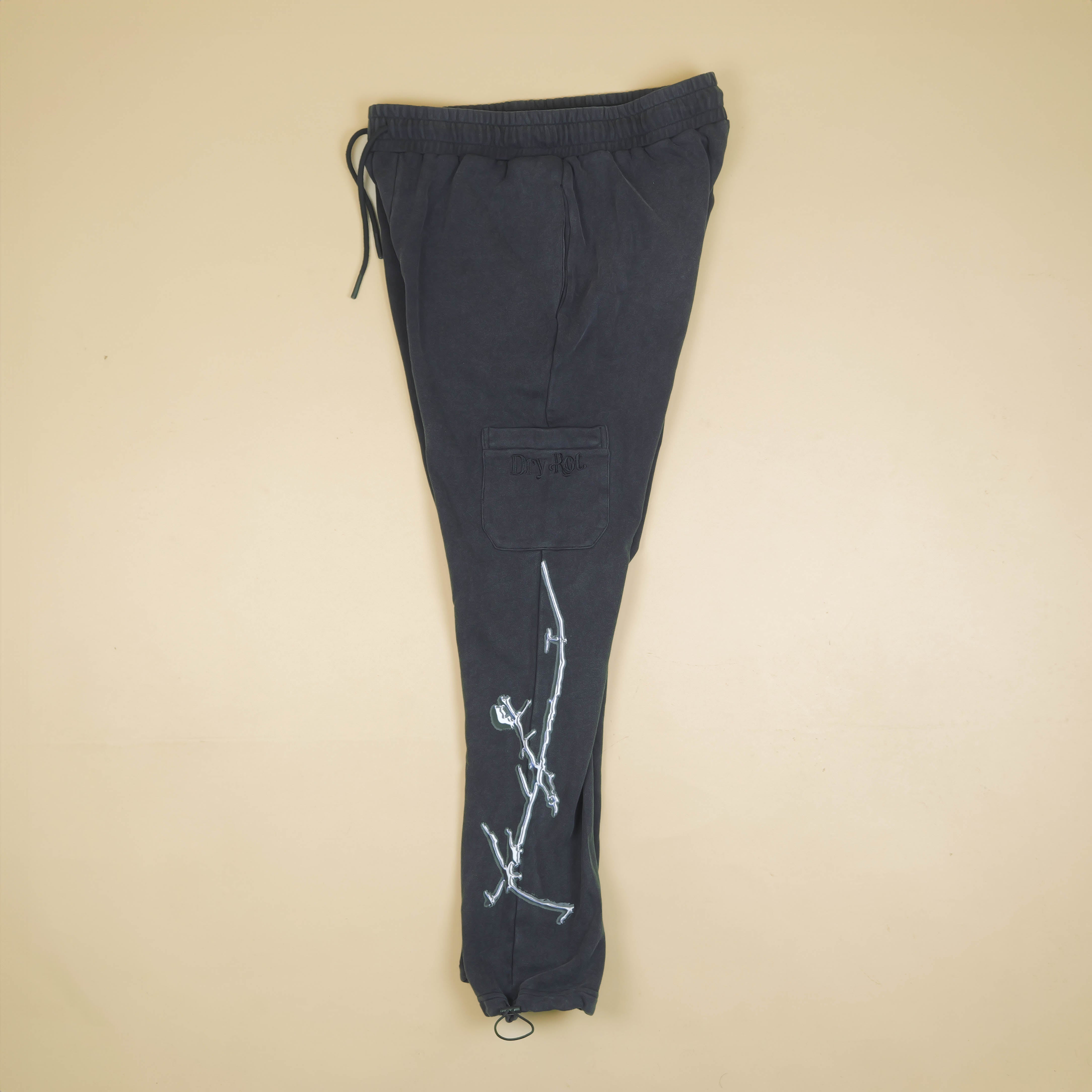 DRY ROT THORN SWEATPANTS BLACK