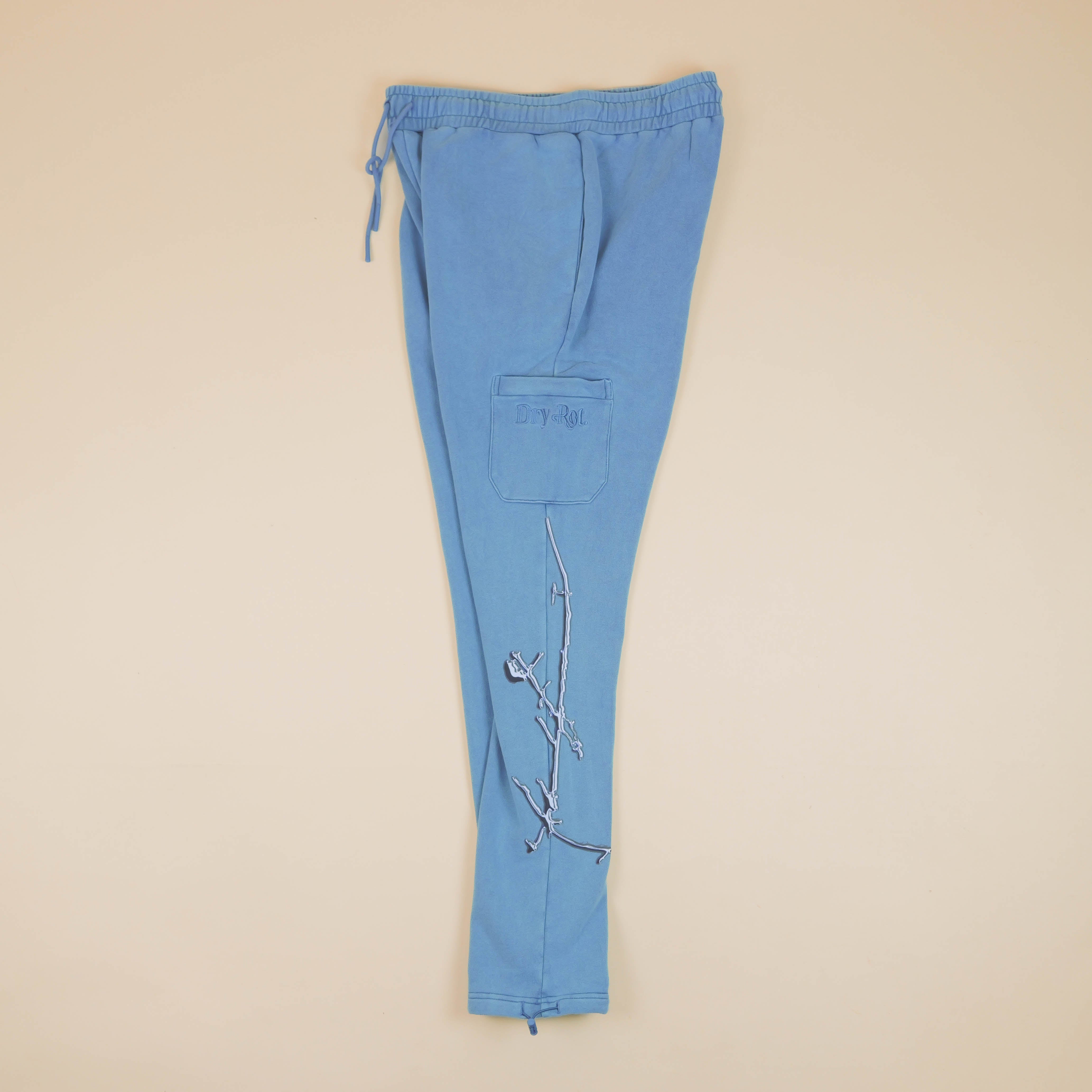 DRY ROT THORN SWEATPANTS BLUE