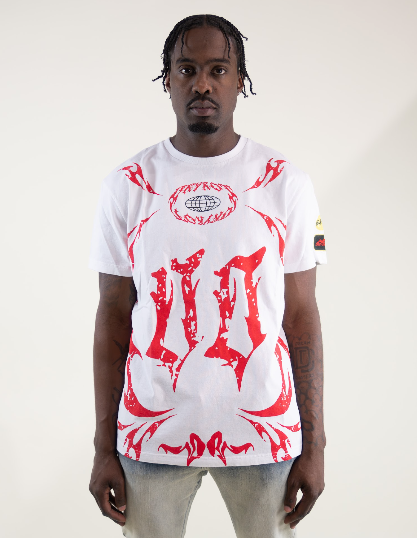 DRY ROT FLAME TEE
