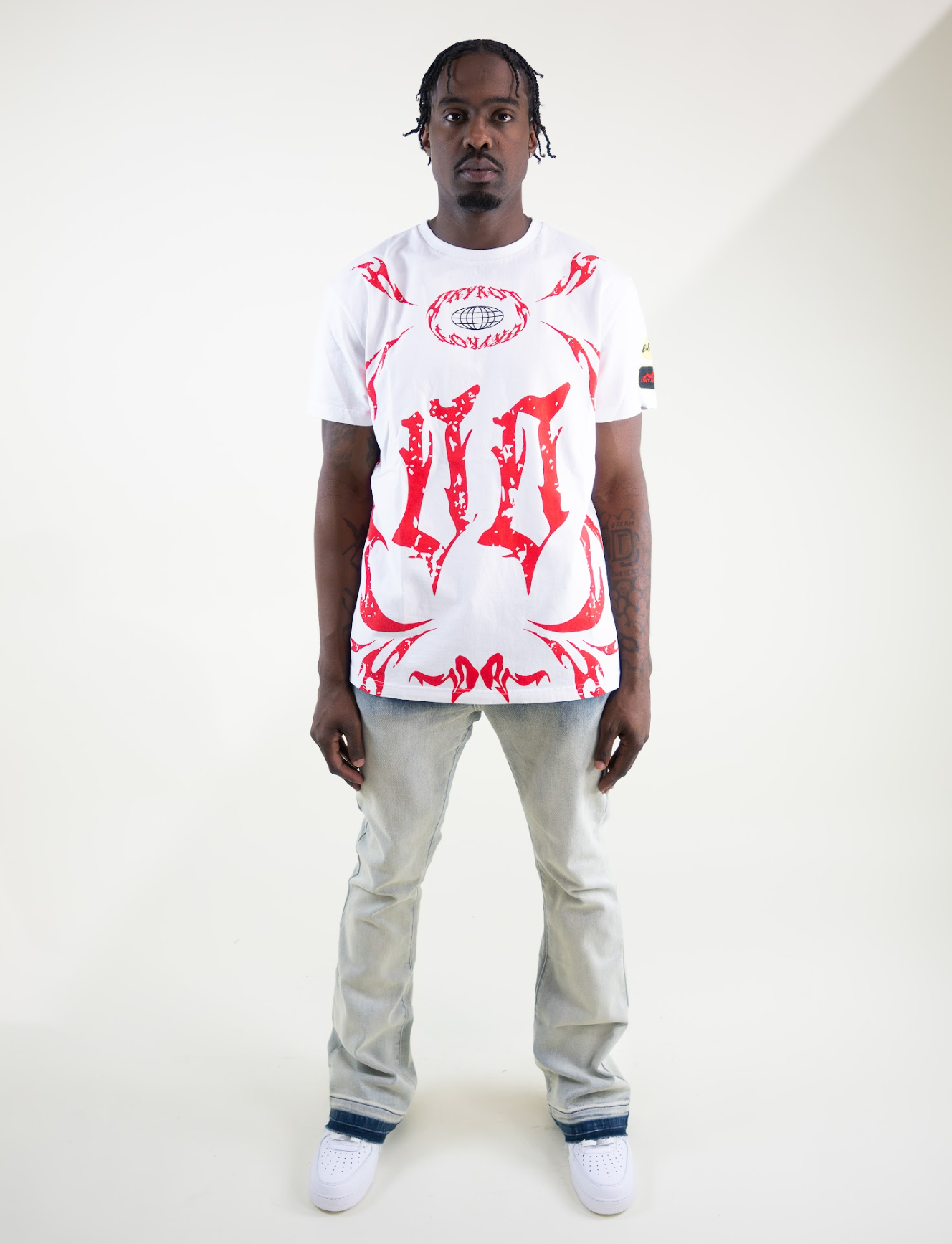 DRY ROT FLAME TEE