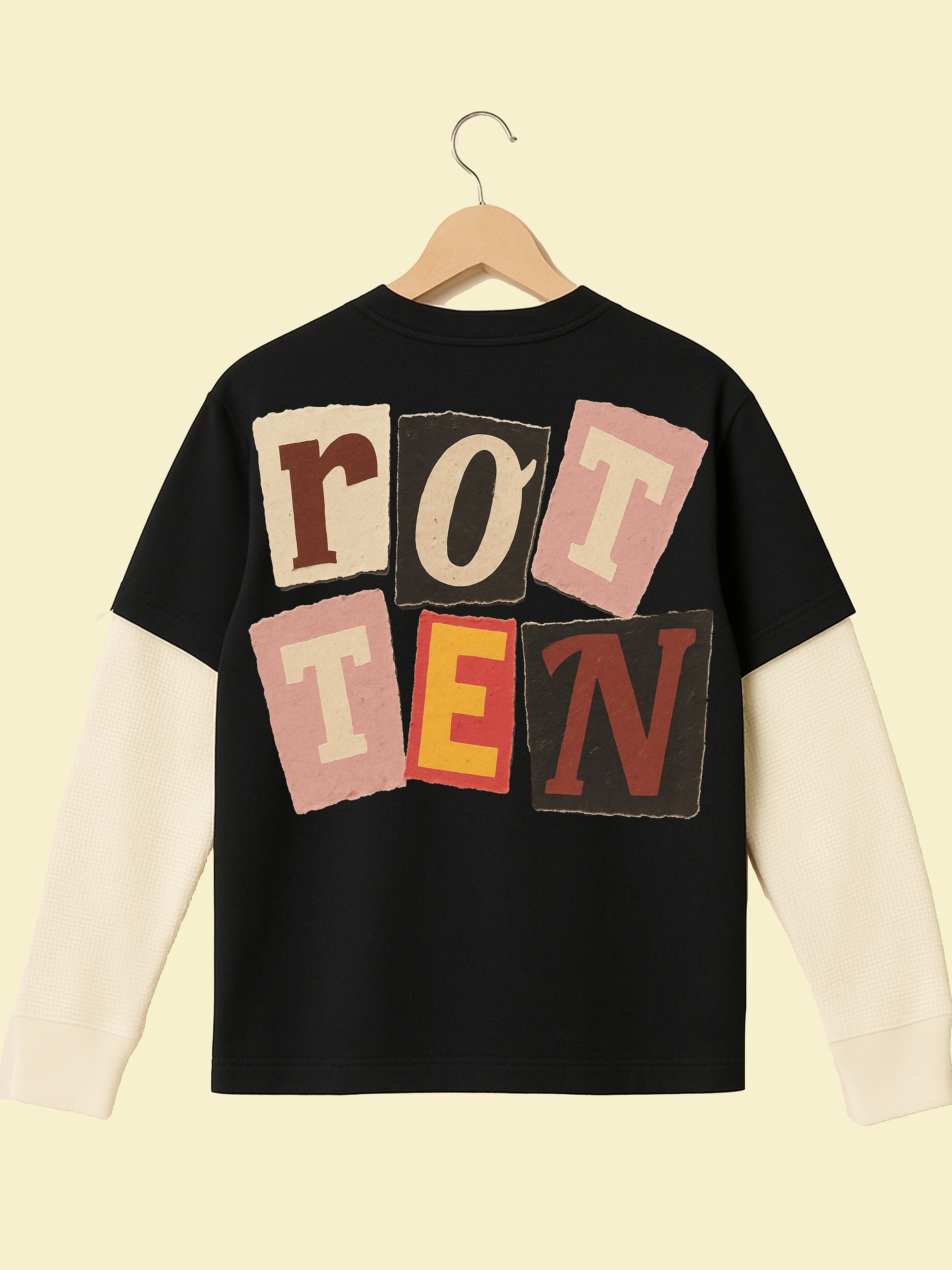 DRY ROT COLLAGE L/S WAFFEL THERMAL