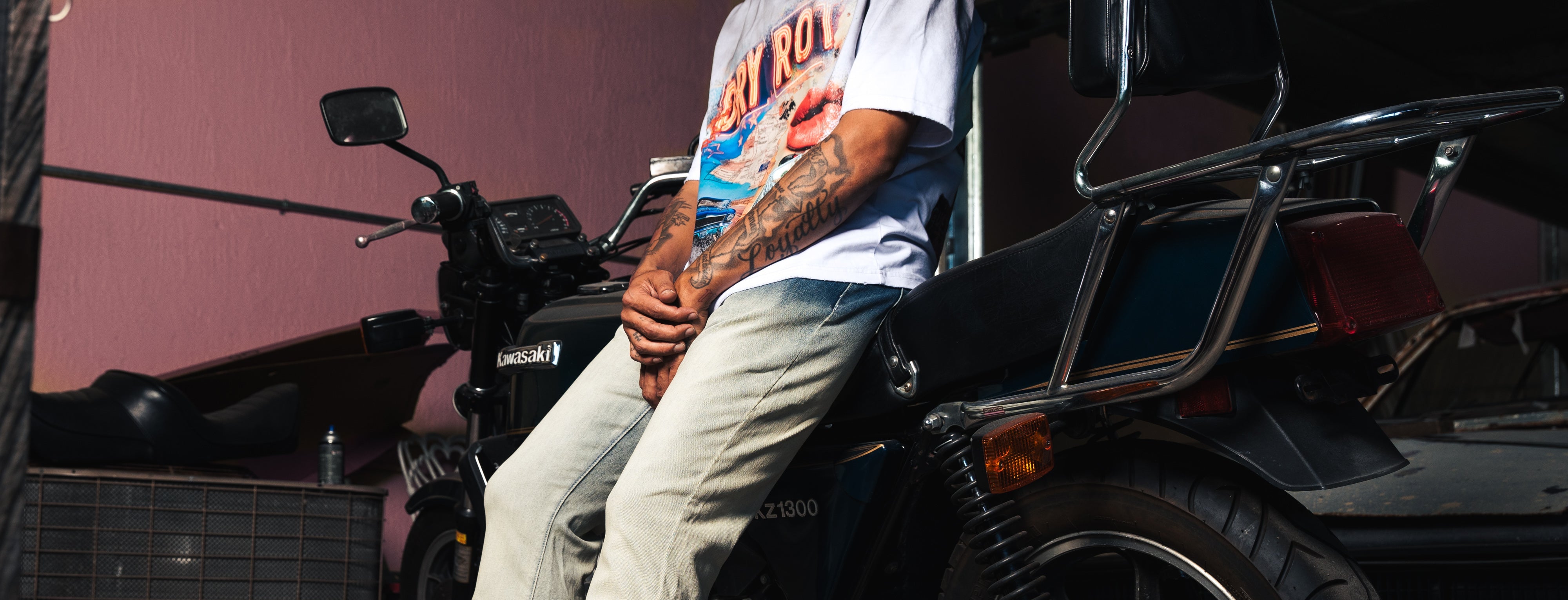 DRY ROT DAY FADE FLAIR DENIM