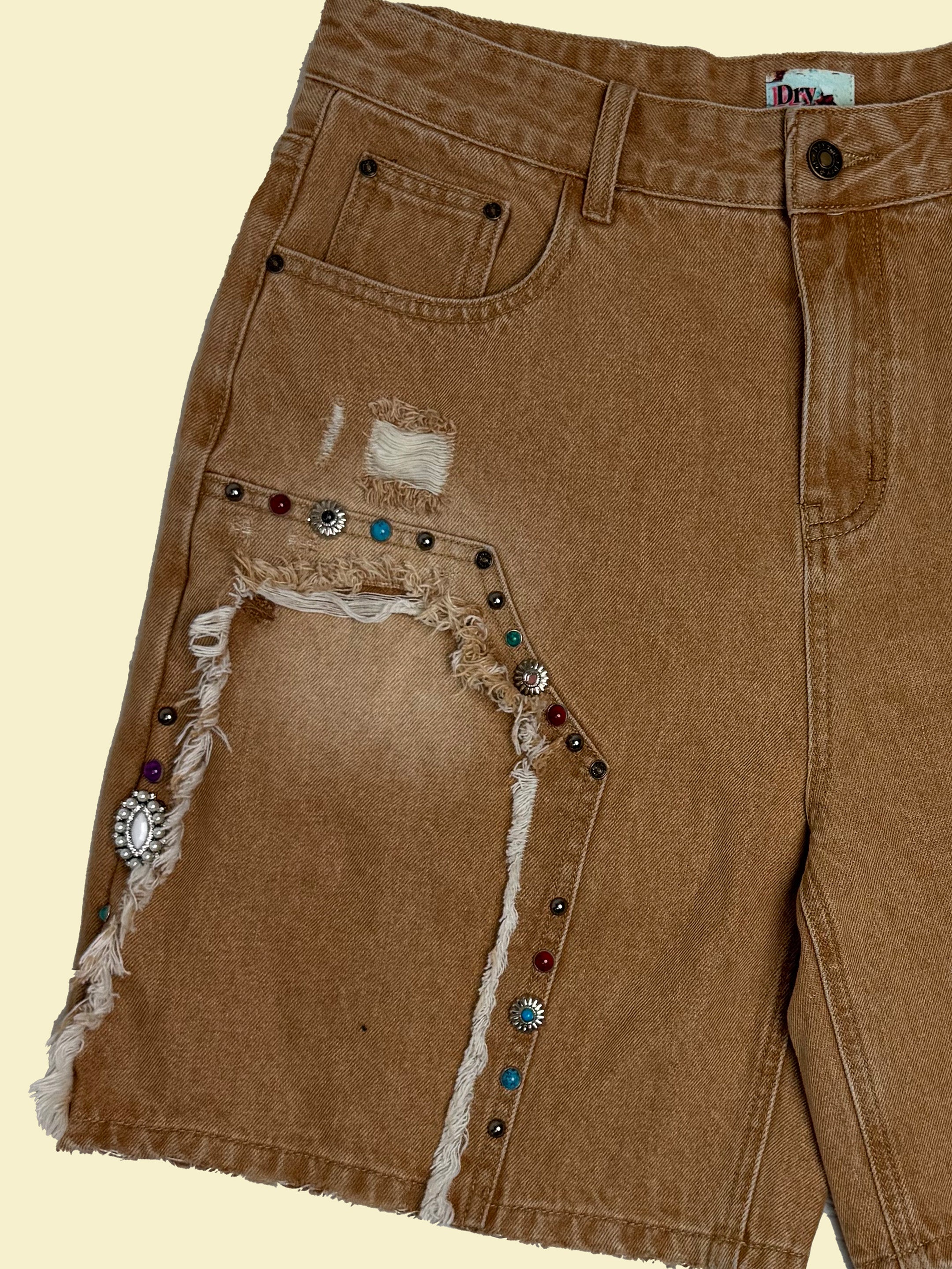 DRY ROT COWBOY JEWLZ DENIM BROWN