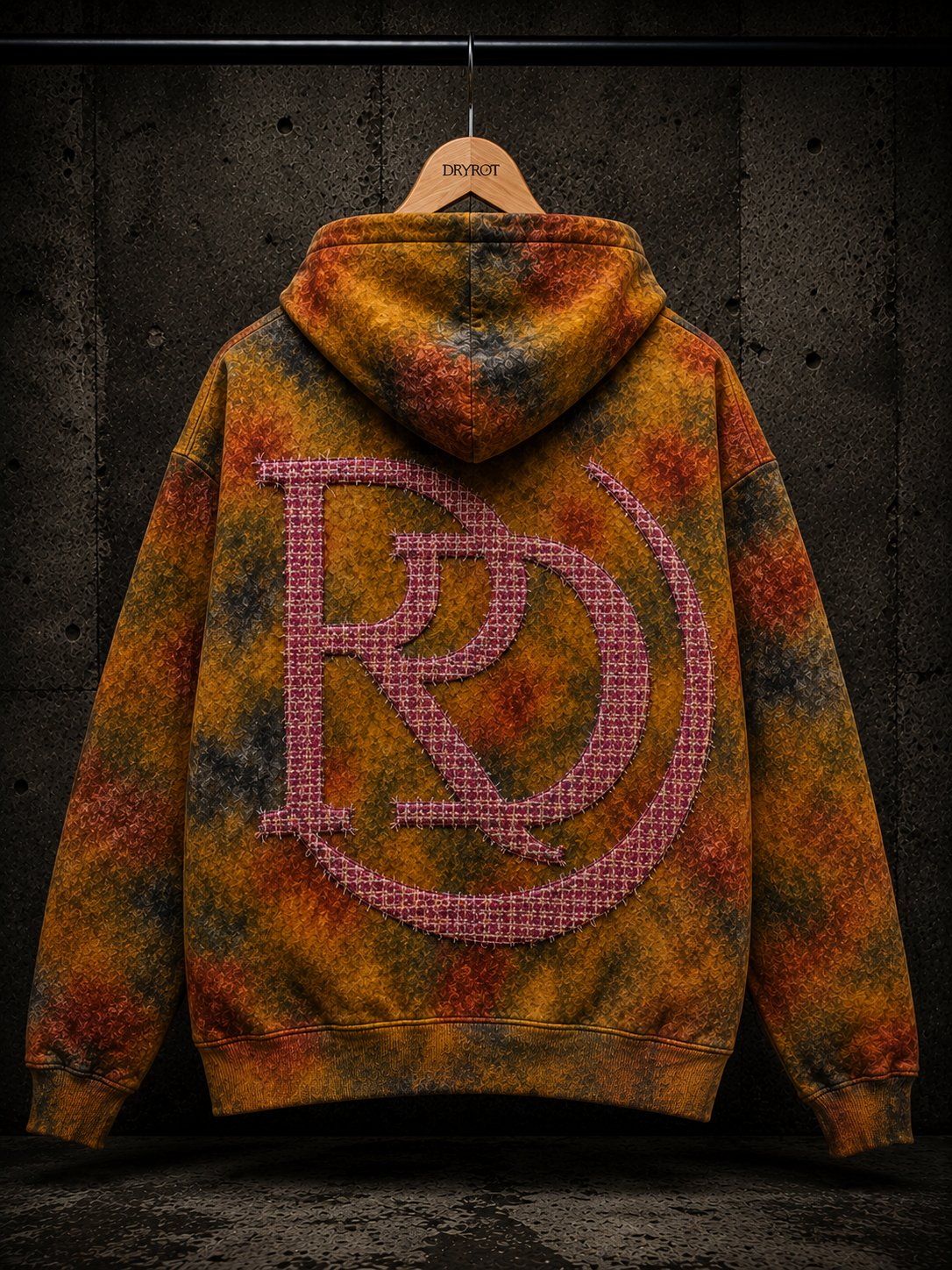 DRY ROT ACID DUST ZIP UP