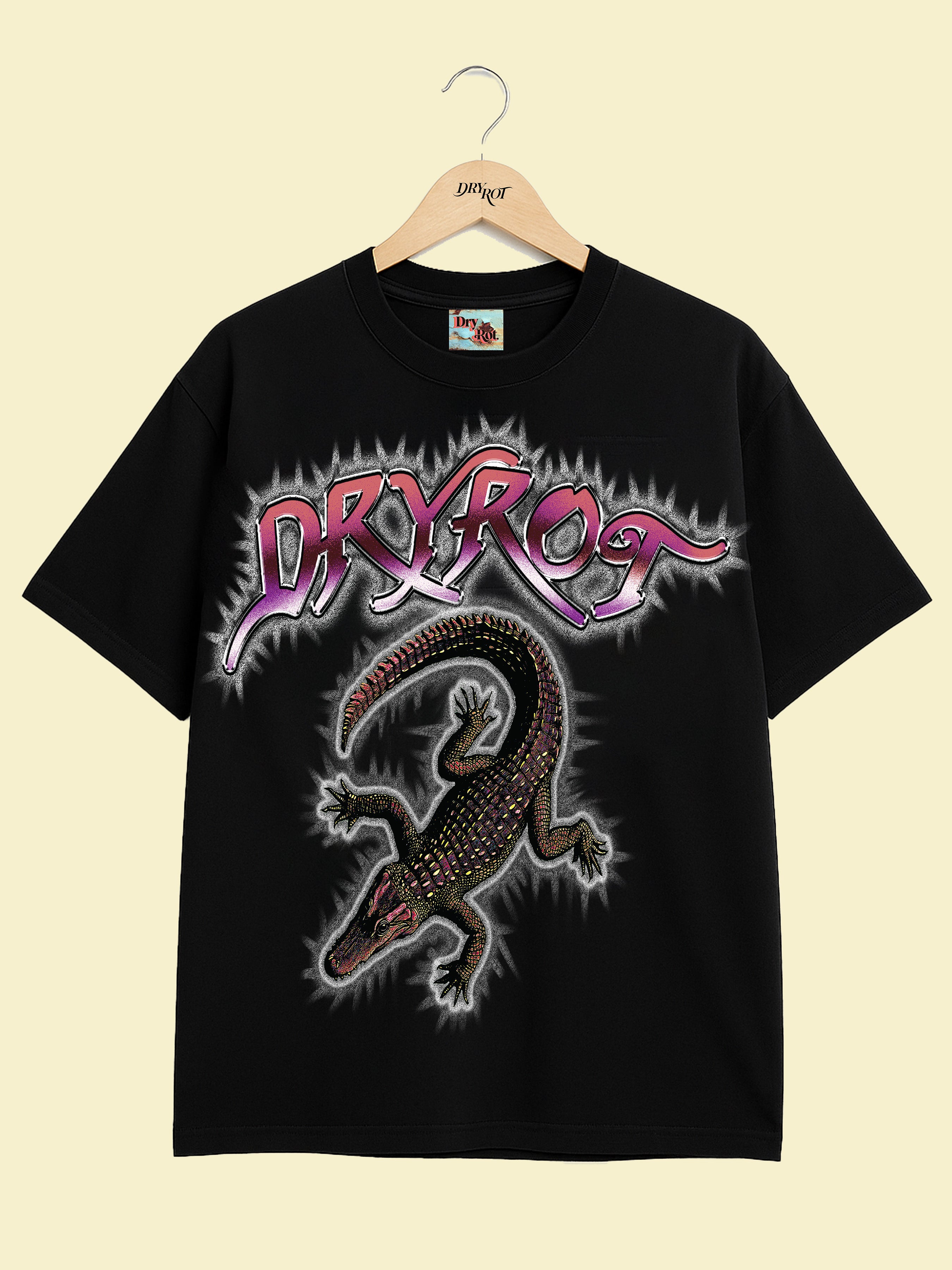 DRY ROT FL WATERS TEE BLACK