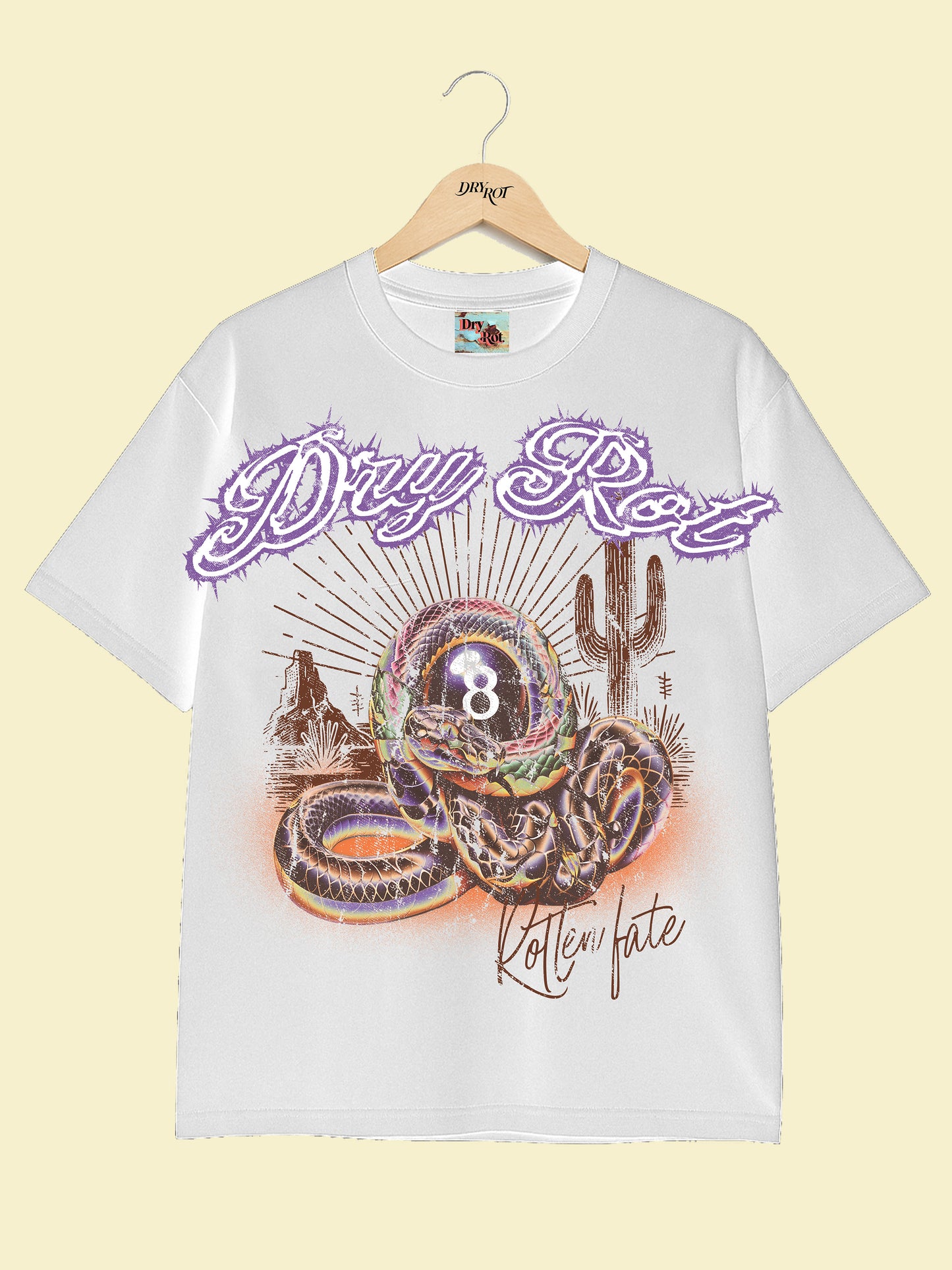 DRY ROT OVER SIZED ROTTEN FATE TEE