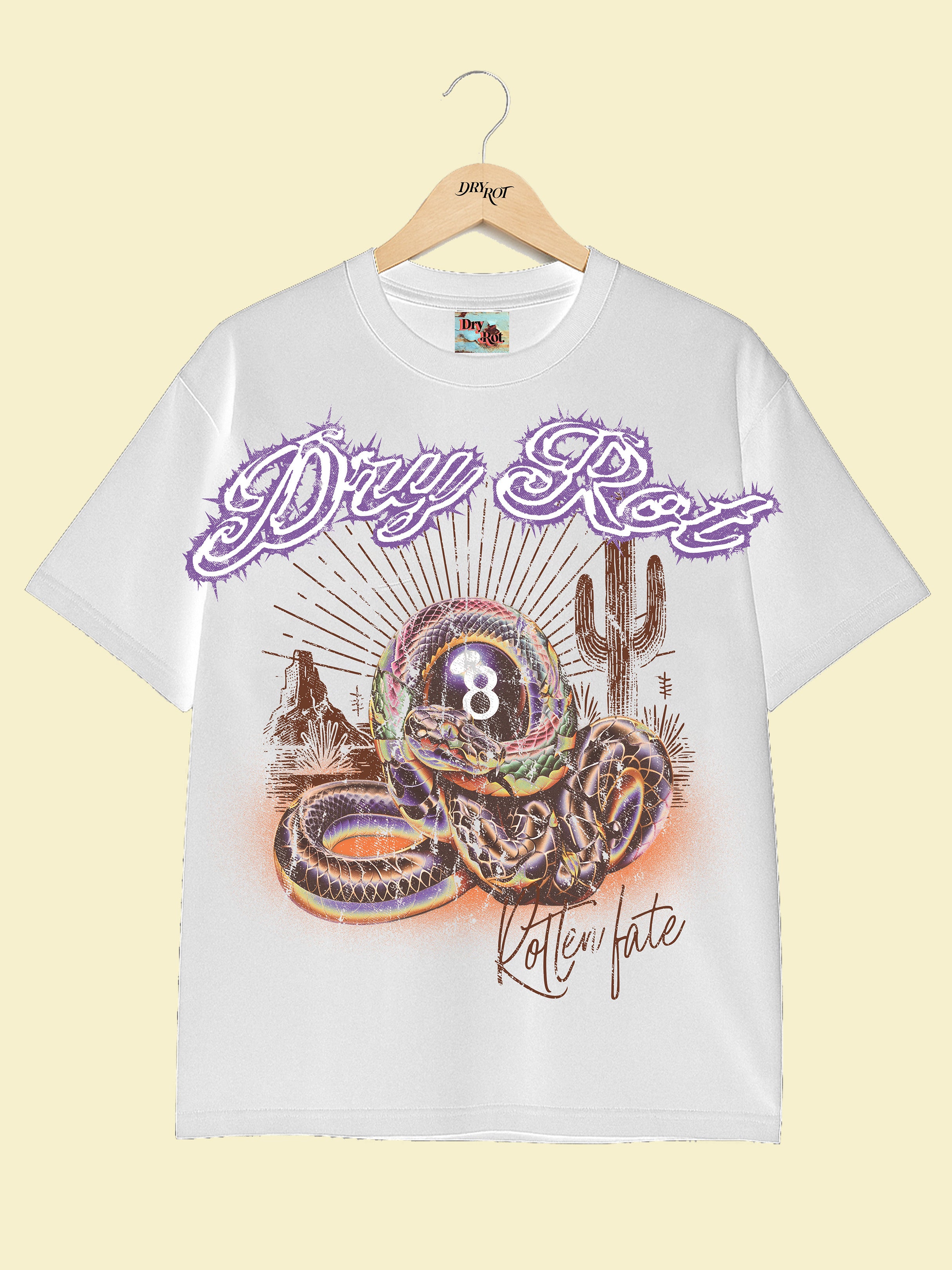 DRY ROT OVER SIZED ROTTEN FATE TEE