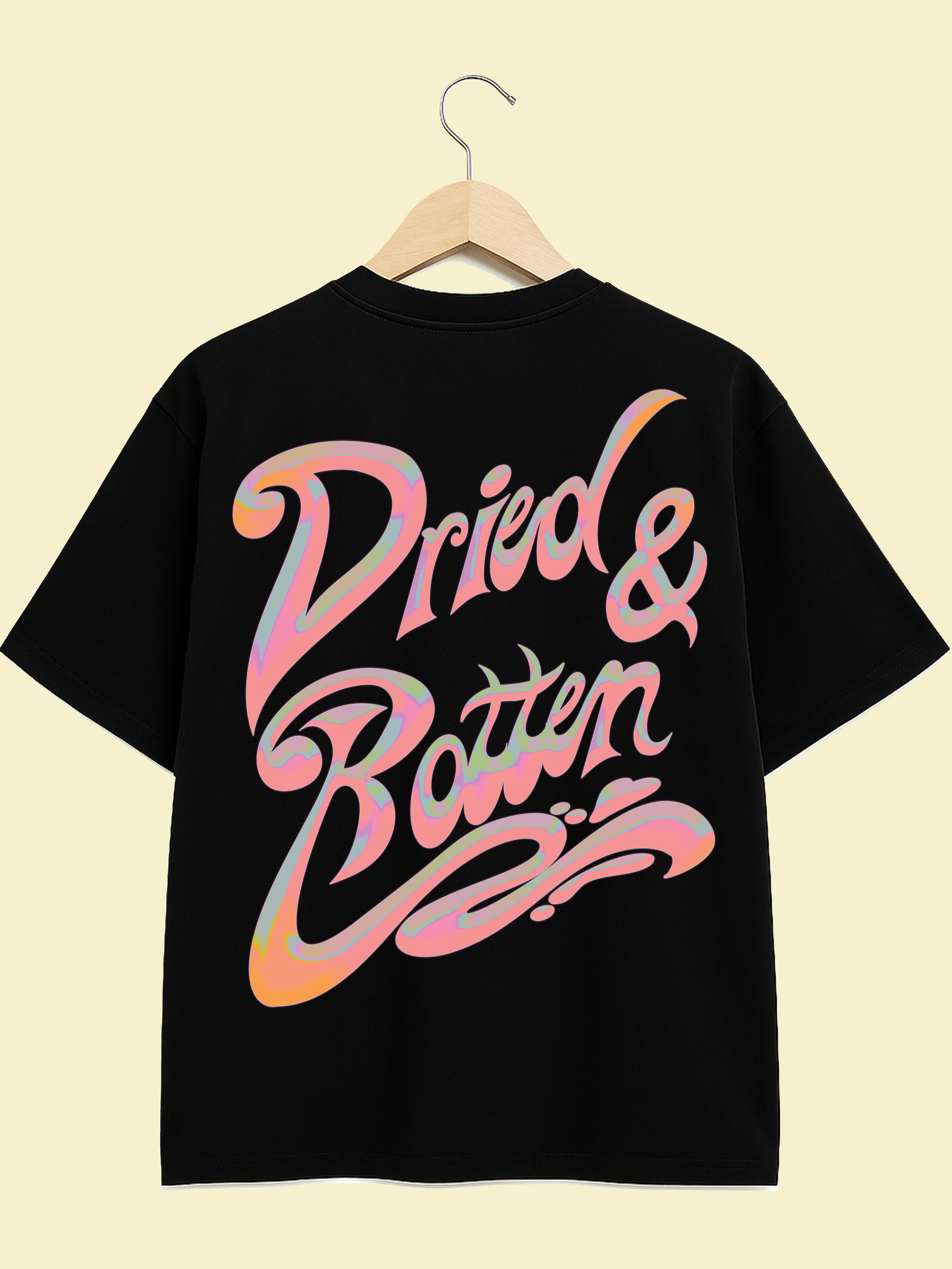 DRY ROT THE VIEW TEE BLACK