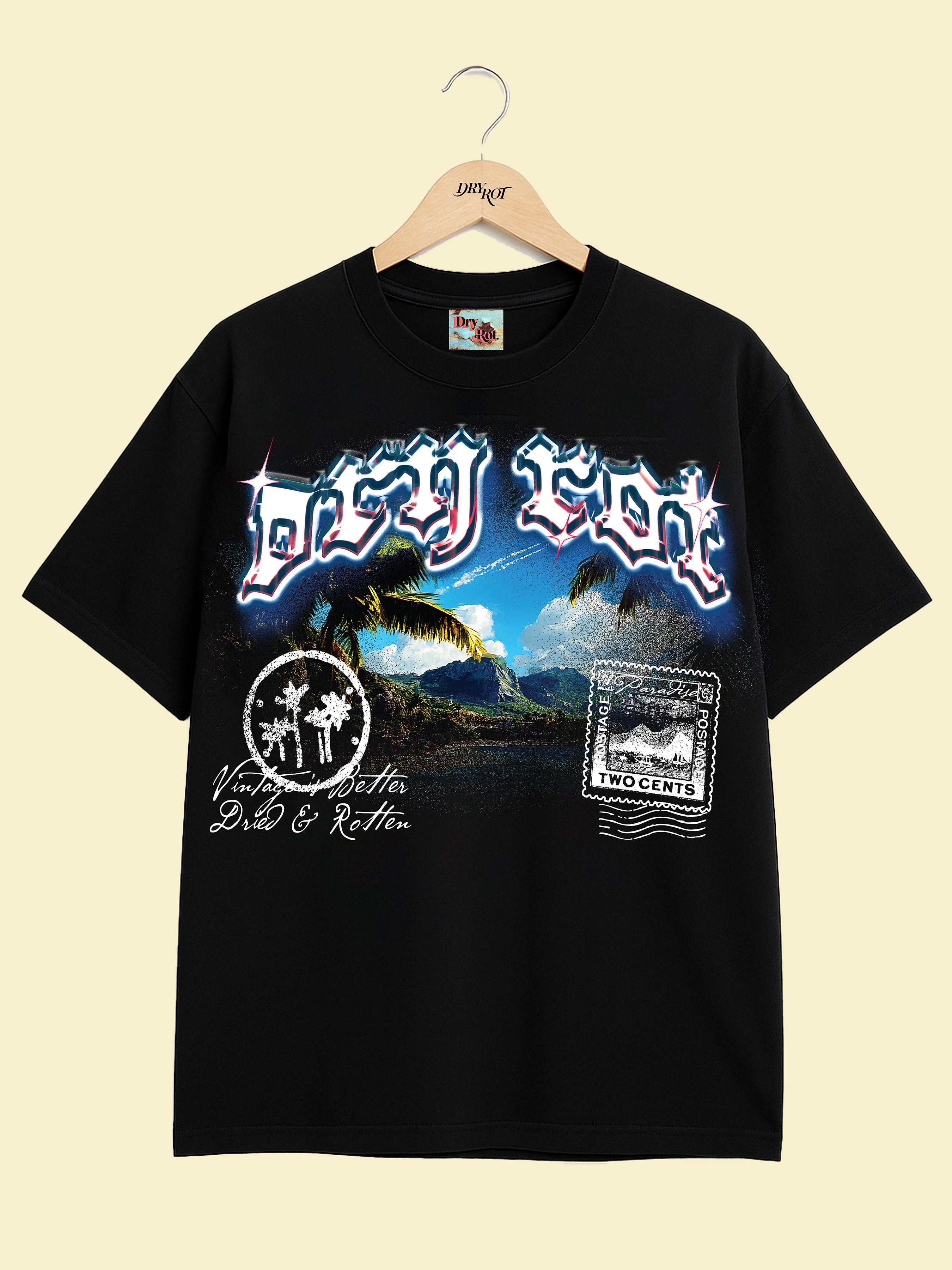 DRY ROT VIEWS FROM... TEE BLACK