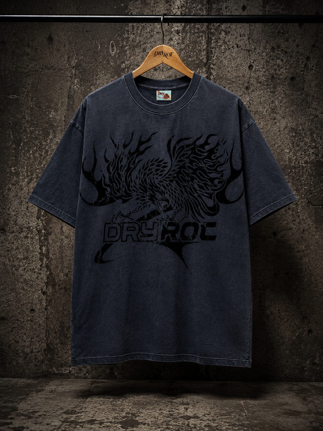 DRY ROT 1782 TEE GREY