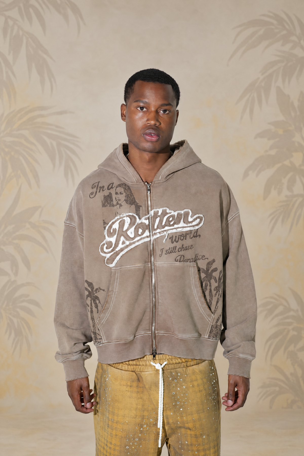 DRY ROT PARADISE ZIP UP