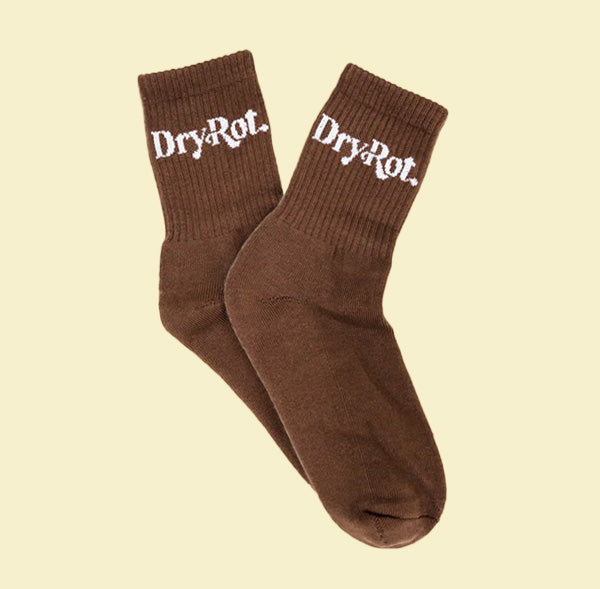 DRY ROT MOCHA SOCKS
