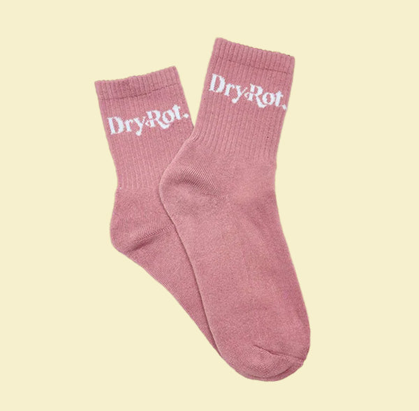 DRY ROT PINK SOCKS