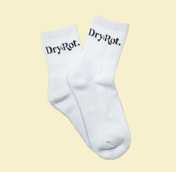 DRY ROT SOCK WHITE