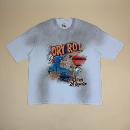 DRY ROT OVER SIZED GUEST TEE WHITE