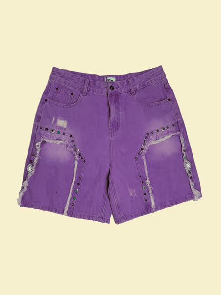 DRY ROT COWBOY JEWLZ DENIM PURPULE