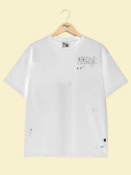 DRY ROT DIRTY SILO TEE WHITE