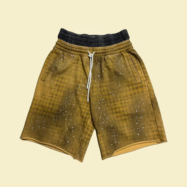 DRY ROT DECAY CRYSTAL COTTON SHORTS