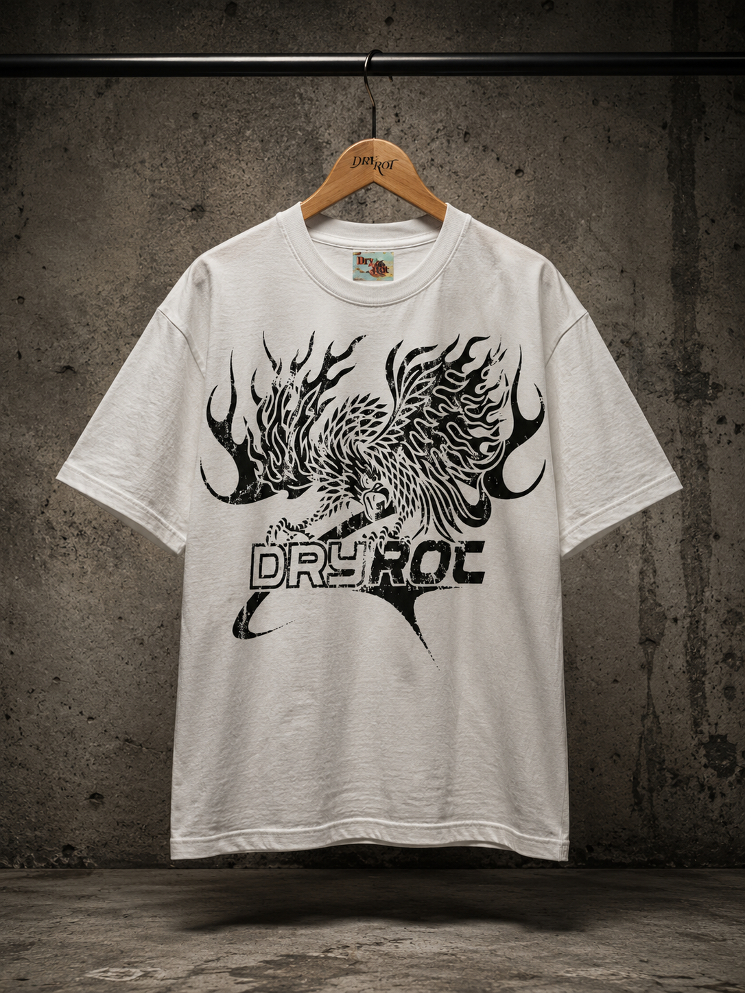 DRY ROT 1782 TEE CREAM