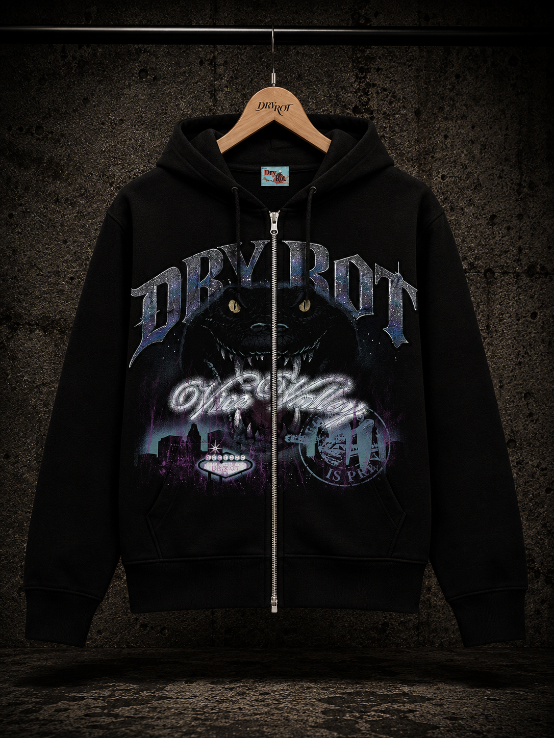 COMPLEXCON DRY ROT VICE VALLEY ZIP UP HOODIE