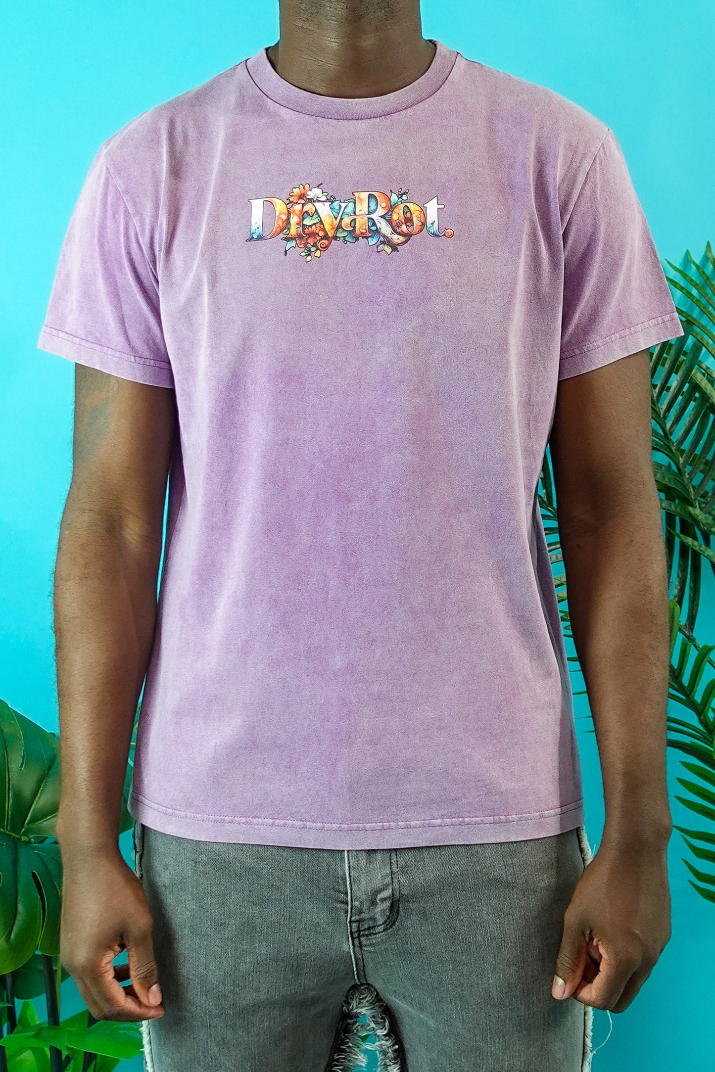 DRY ROT PLEASURES TEE PURPLE