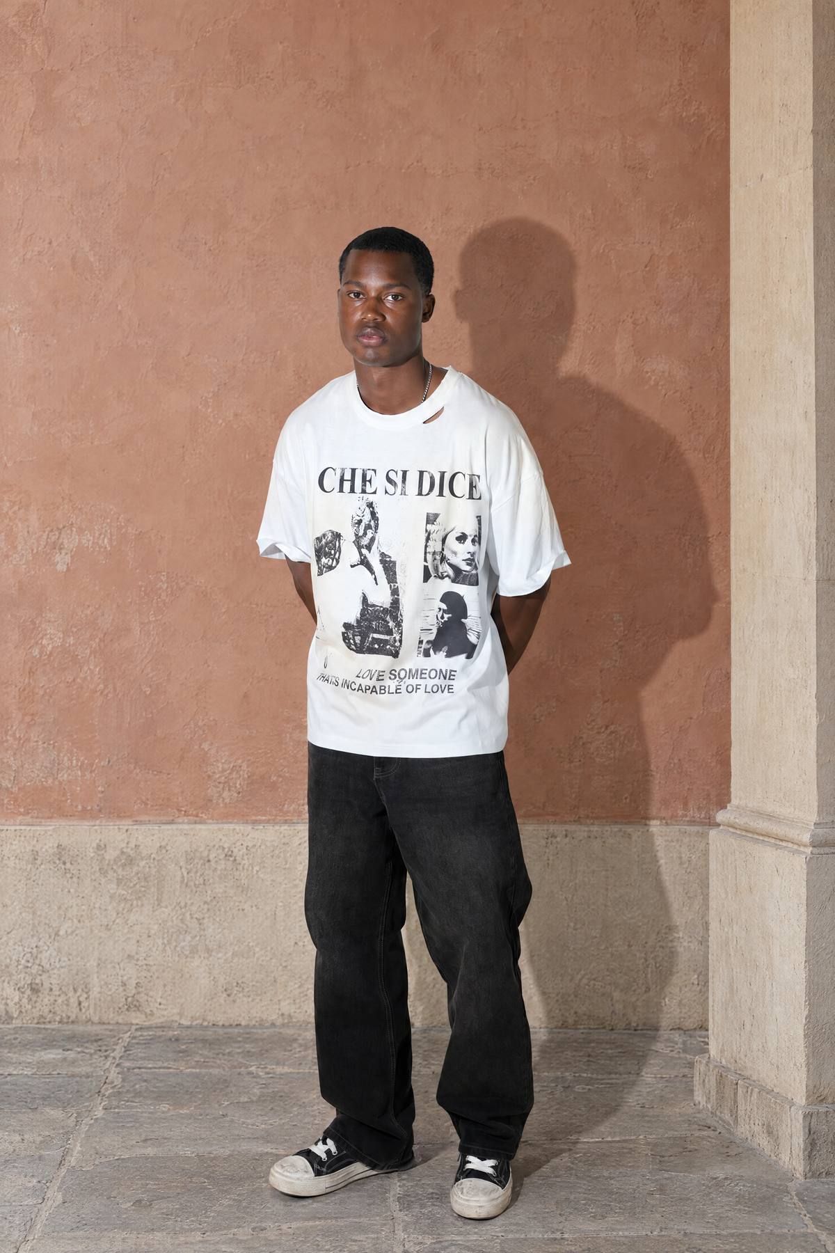 CHE SI DICE NO LOVE FOUND TEE