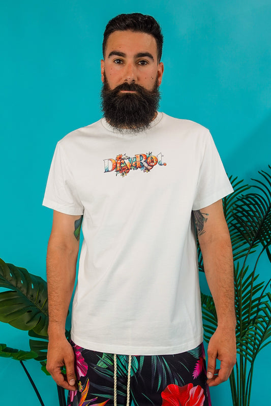 DRY ROT PLEASURES TEE WHITE