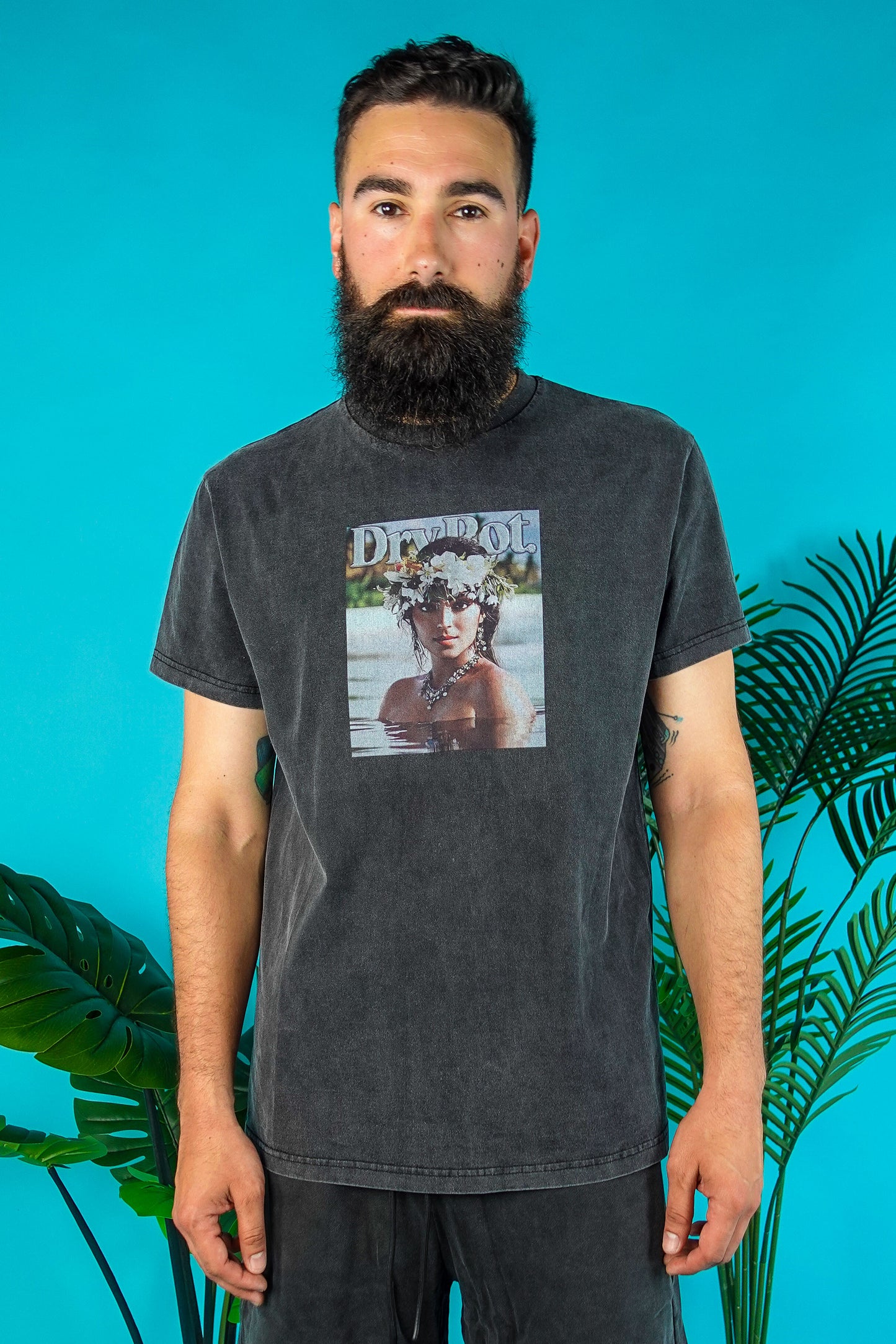 DRY ROT KONA TEE BLACK