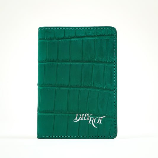 BASEL EXOTIC WALLET CROC MINT