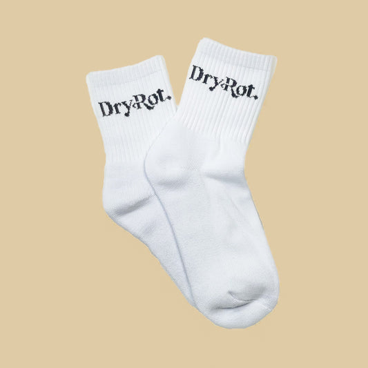 DRY ROT SOCK WHITE