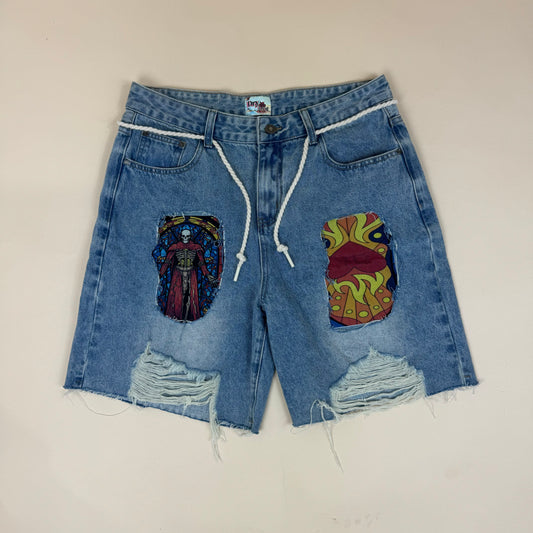 DRY ROT DECAY DENIM SHORTS