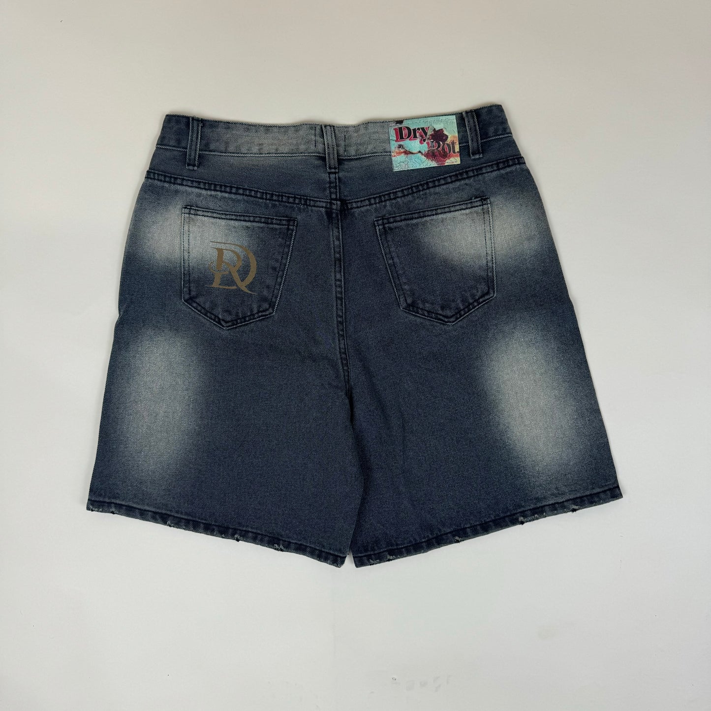 DRY ROT MINED DENIM SHORTS