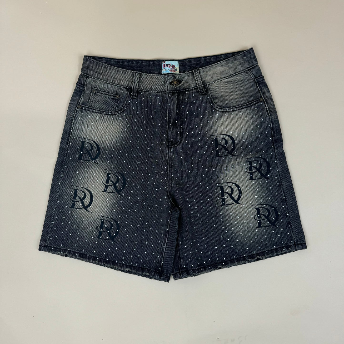 DRY ROT MINED DENIM SHORTS