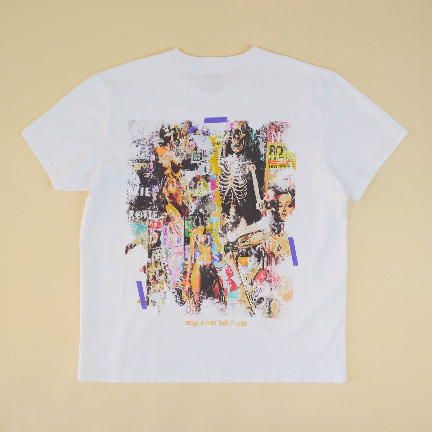 DRY ROT NO BILLS TEE WHITE