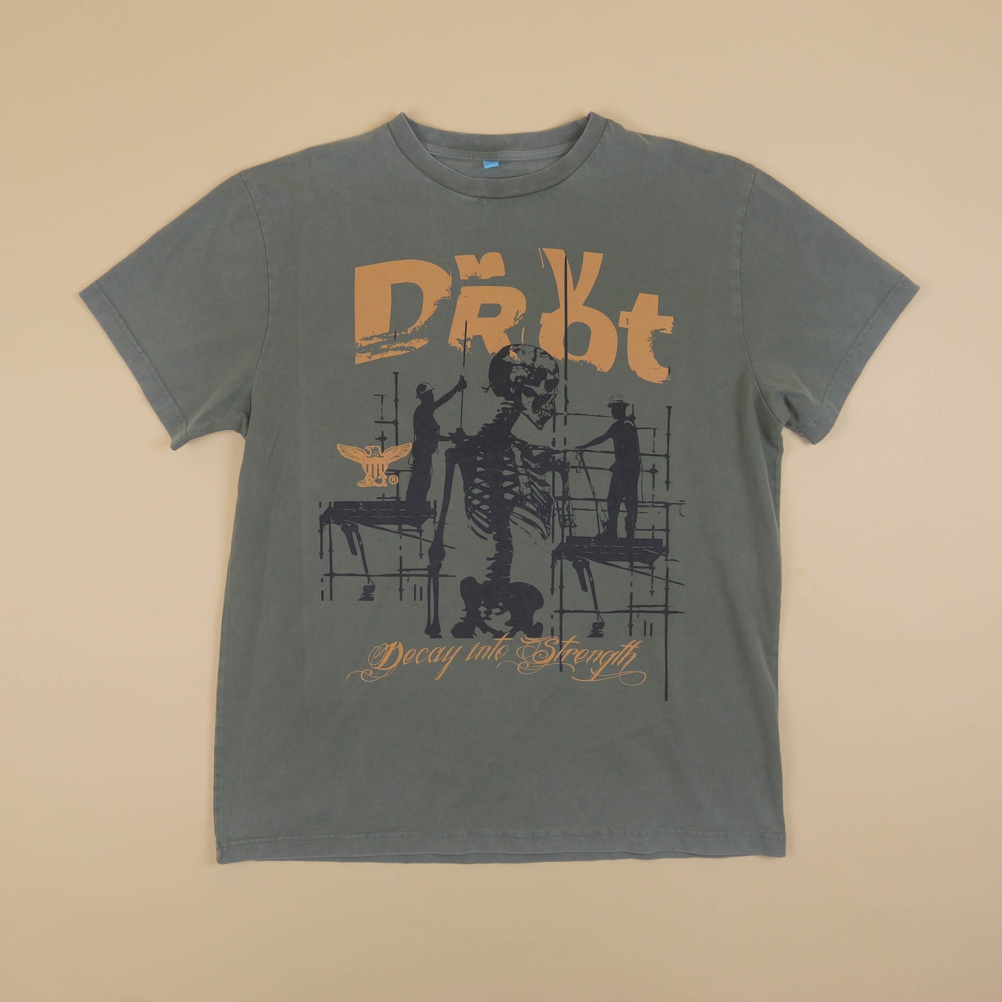 DRY ROT BUILDING BLOCKS TEE GREEN