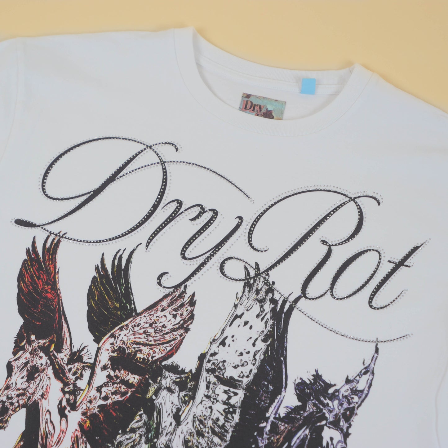 DRY ROT PEGASUS TEE WHITE