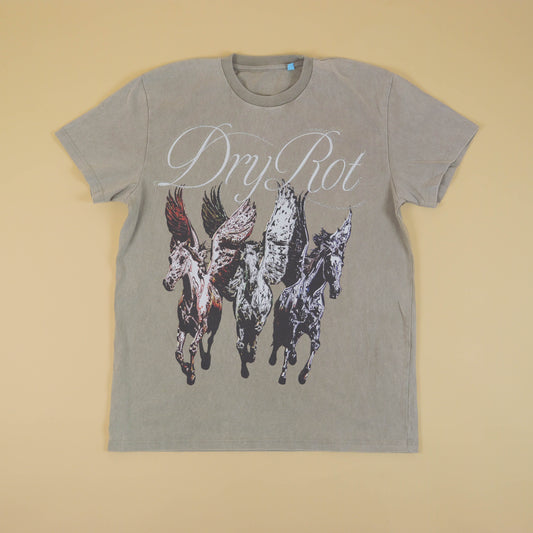 DRY ROT PEGASUS TEE TAN