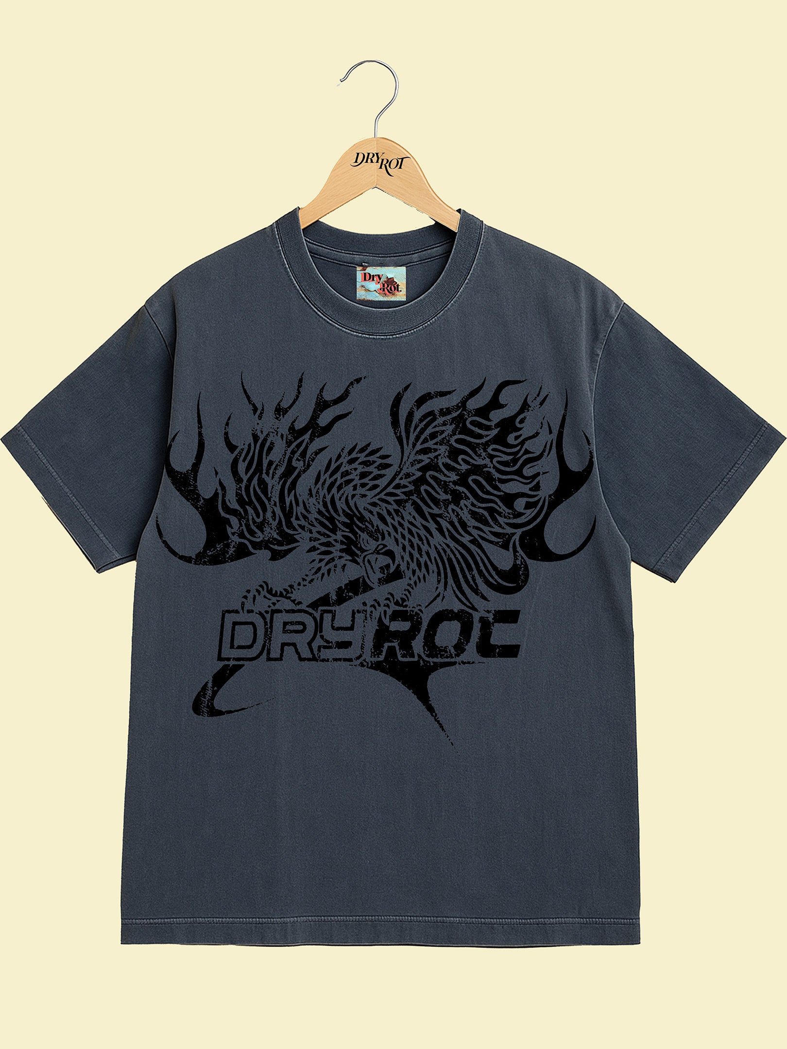 DRY ROT 1782 TEE GREY