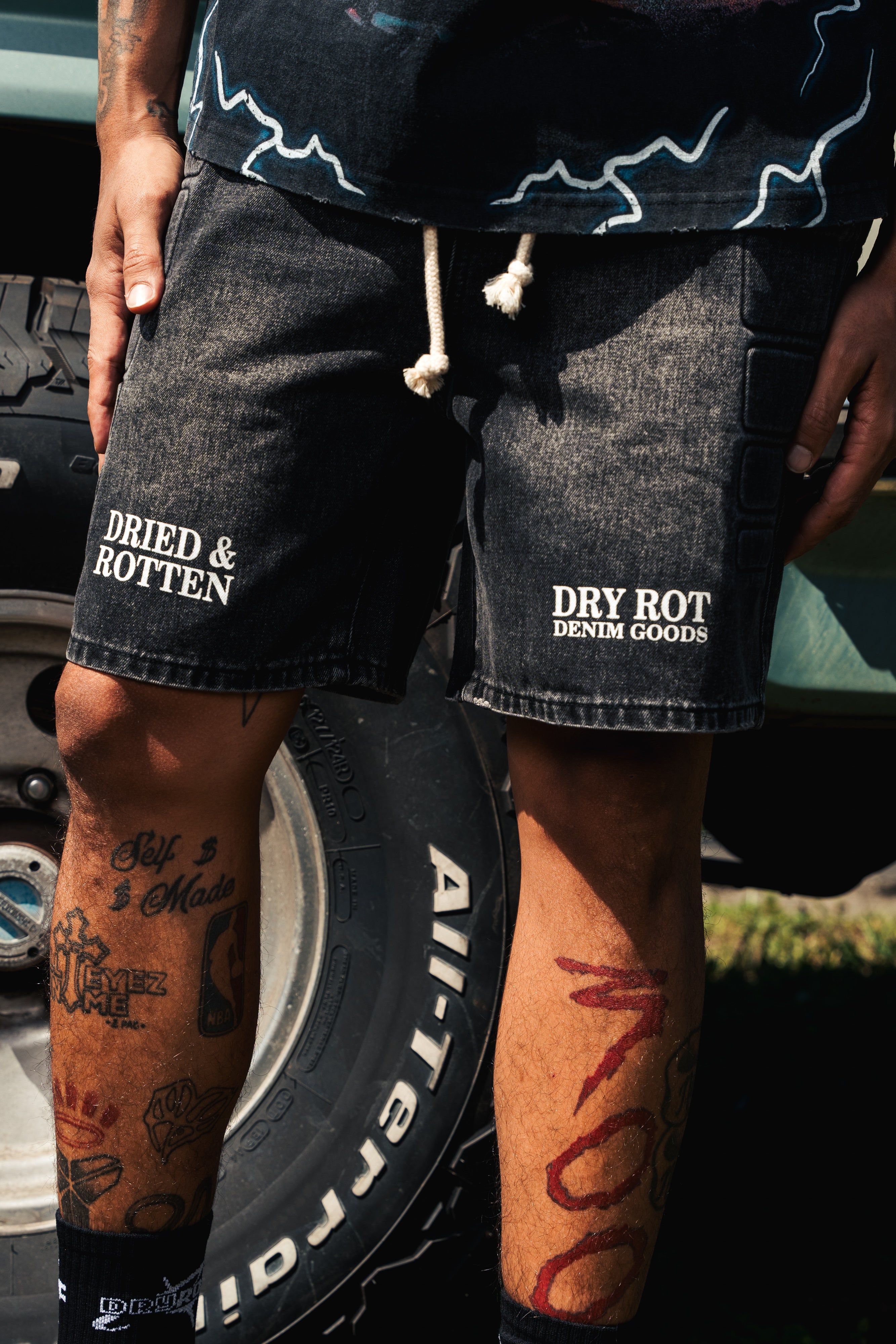 DRY ROT DENIM GOODS SHORT