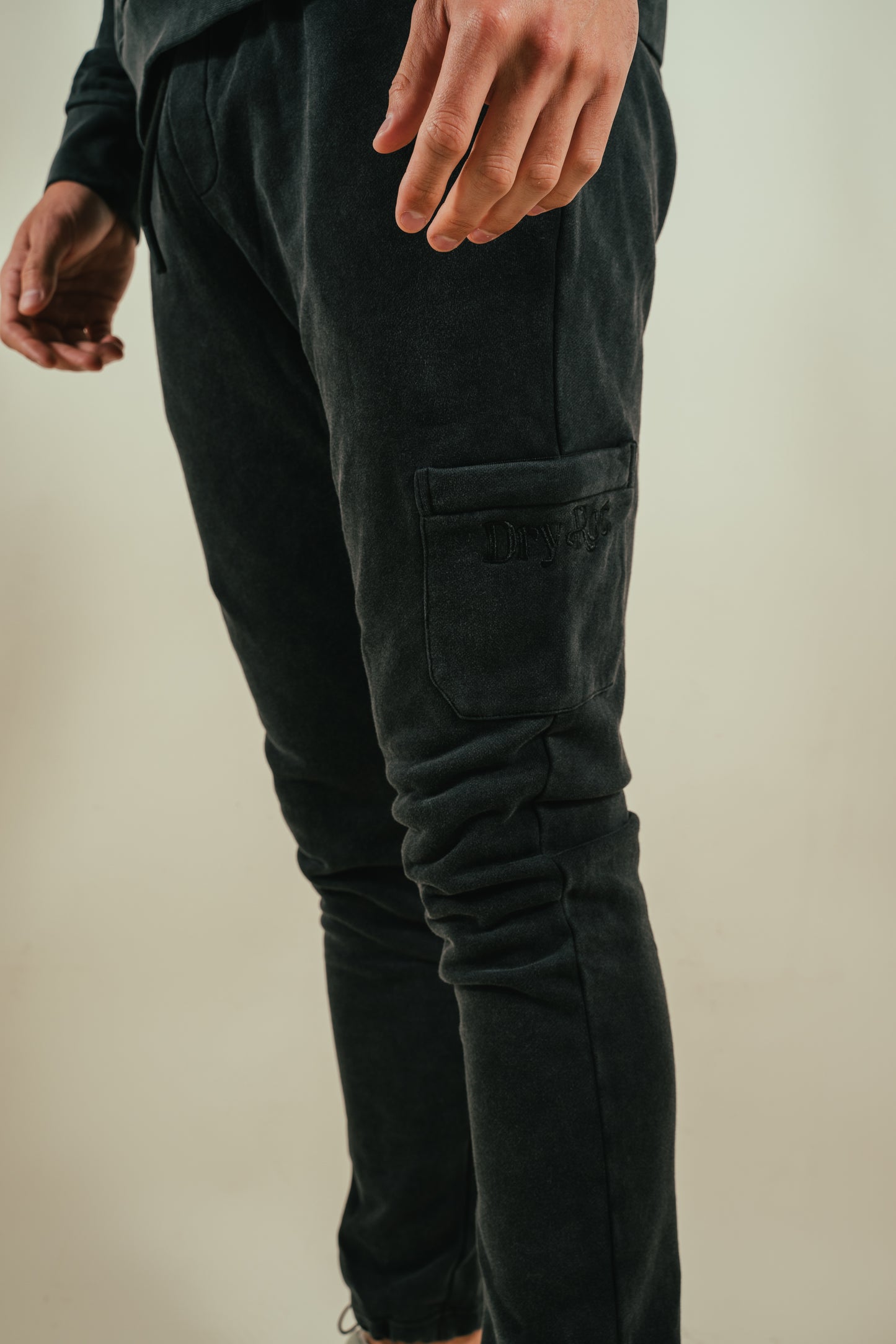 DRY ROT SWEATPANTS VINTAGE BLACK